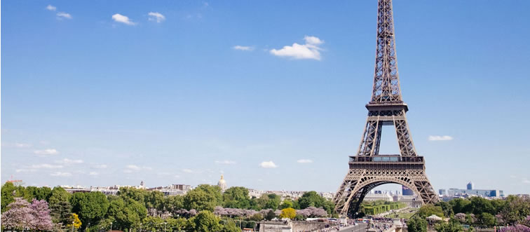 In which glam nation can you strike a pose with the legendary Eiffel Tower?
