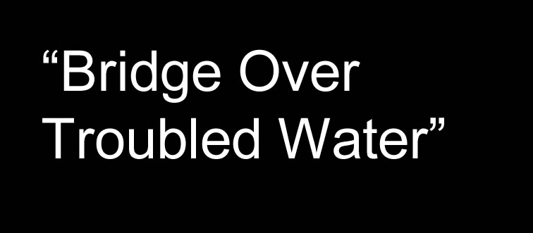 Which legendary duo blessed our ears with the soulful "Bridge Over Troubled Water"?