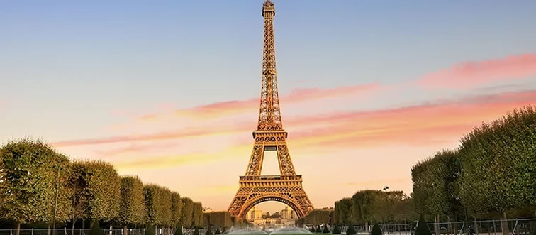 Which country is home to the world’s most famous iron lady, the Eiffel Tower?