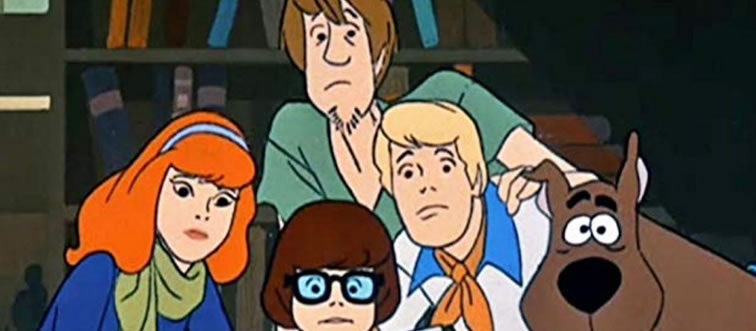 Which toon stars a talking Great Dane named Scooby?